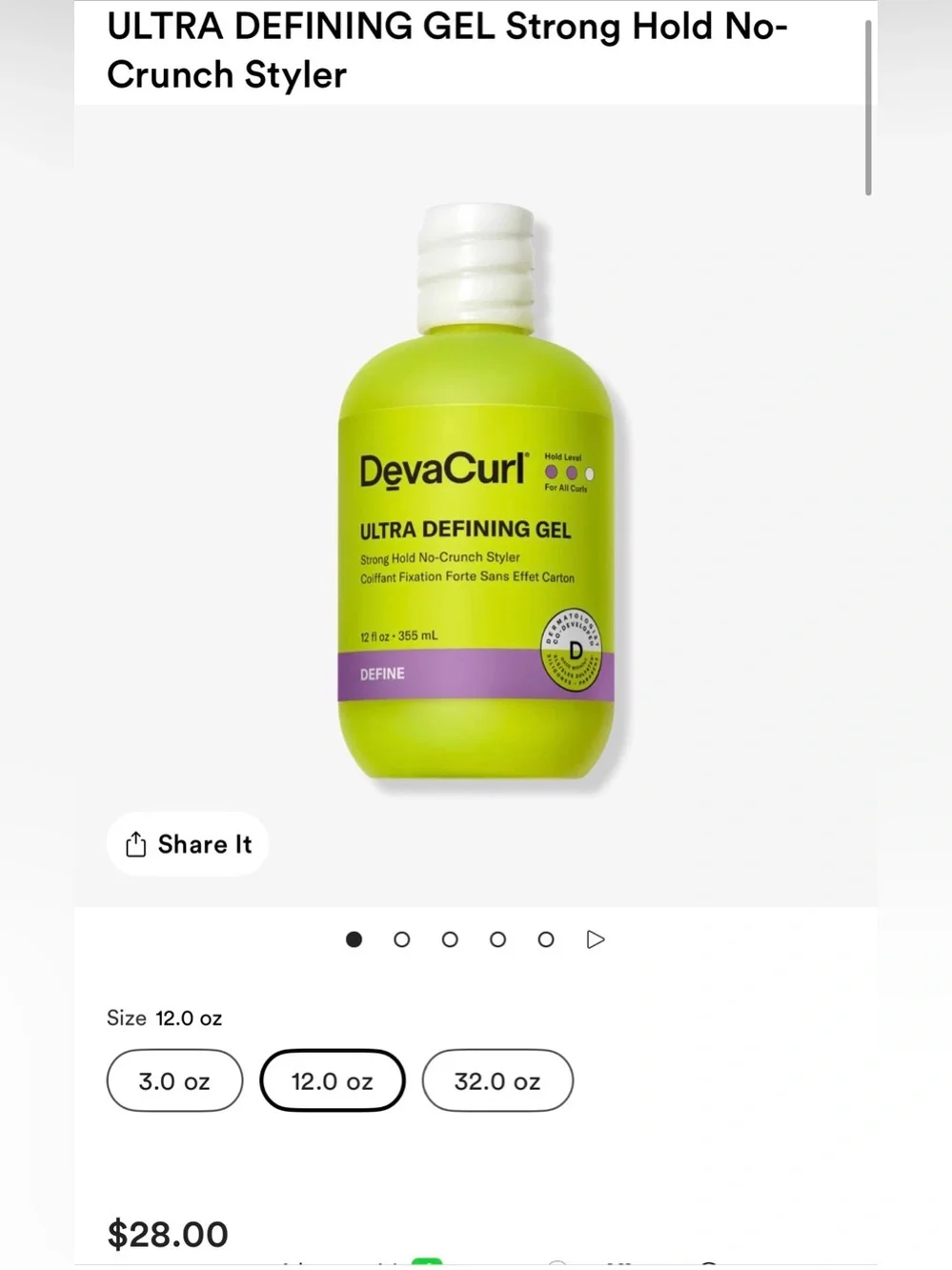 DevaCurl strong no
